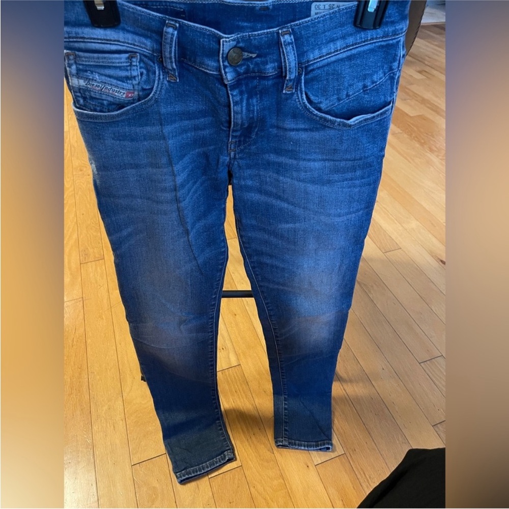 Diesel Dark Blue Skinny Jeans
